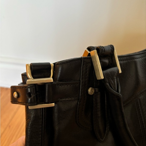 Cole Haan Black Leather Tote - Picture 4 of 10